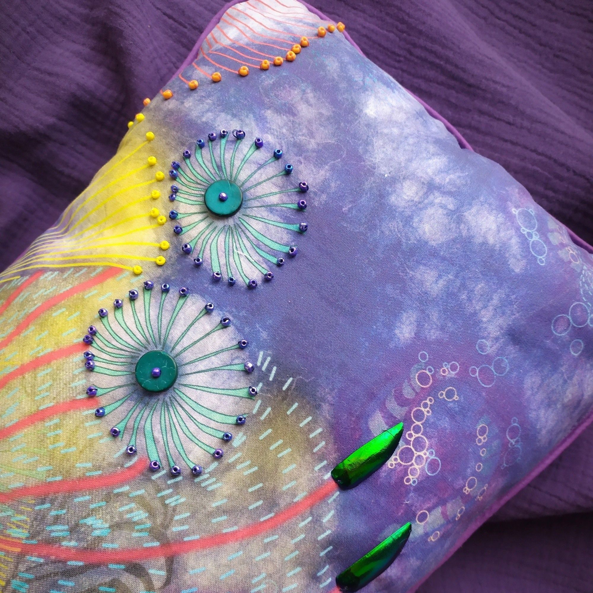 Coussin Les espaces limpides #2