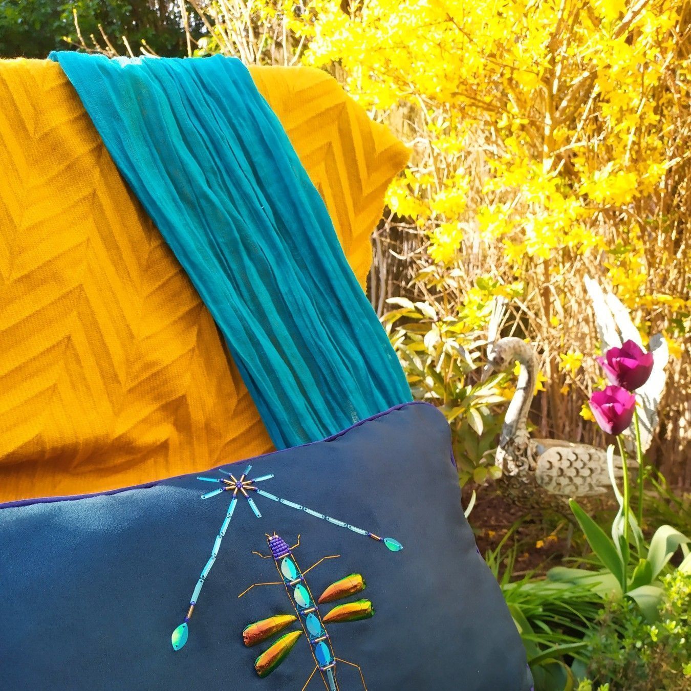 Coussin élytre Libellule #4