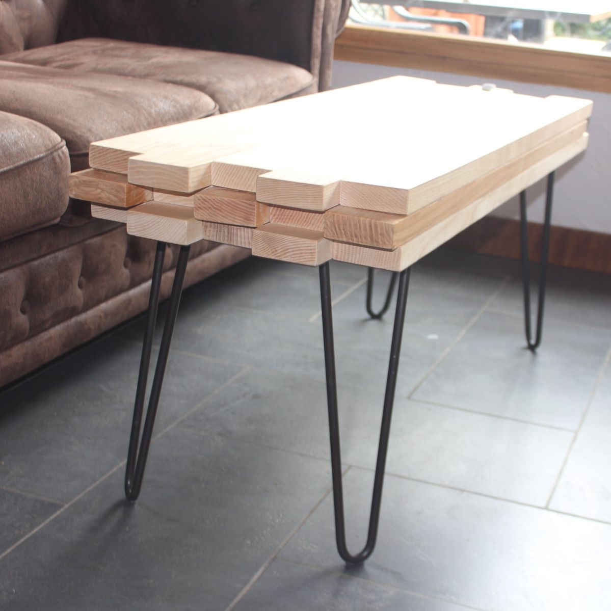 Table basse industrielle