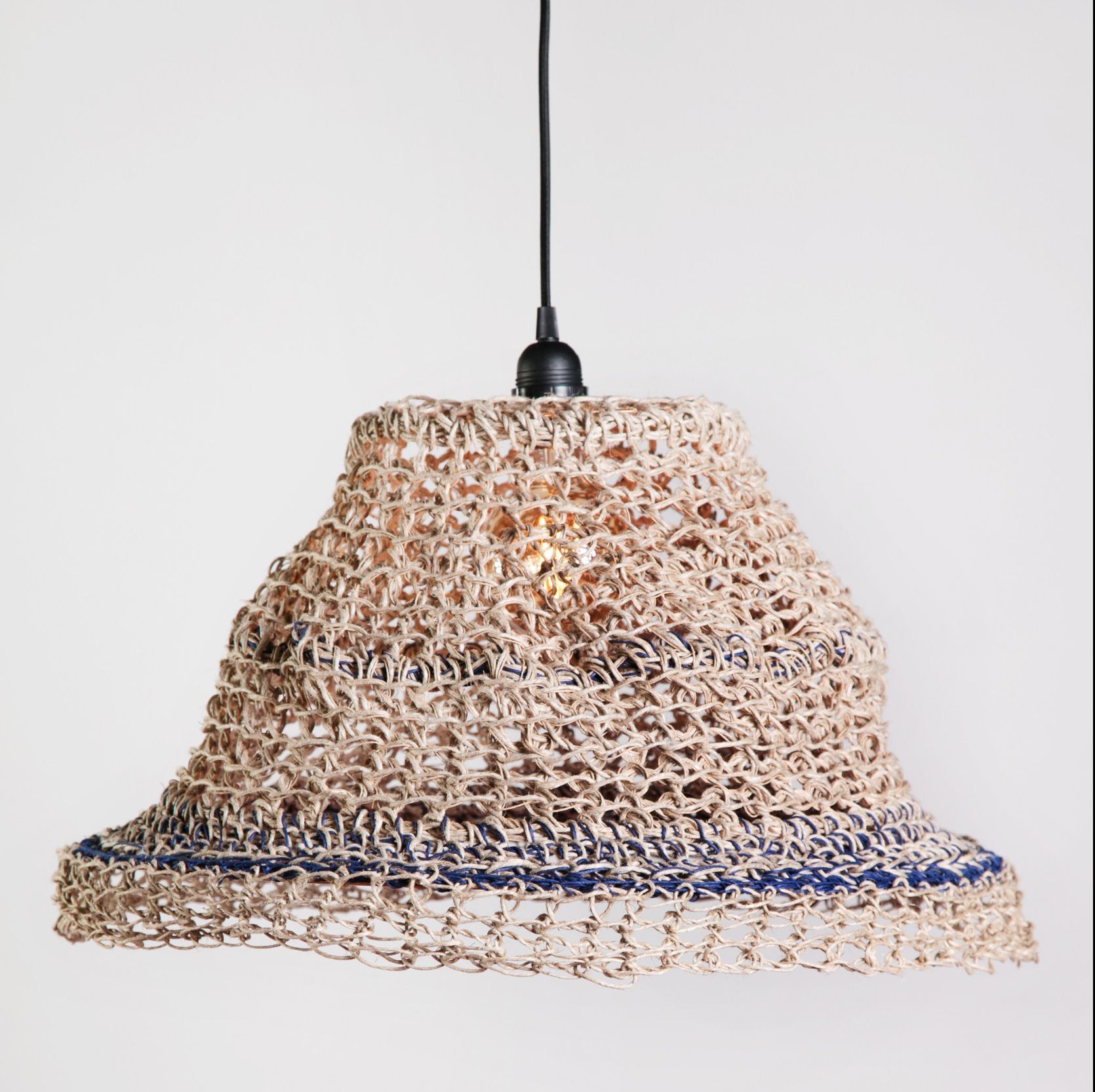 Luminaire en corde de chanvre Dreamer