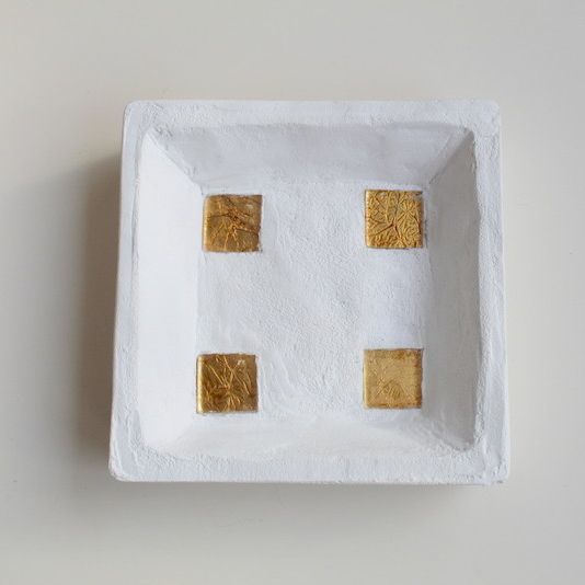 Vide-poche contemporain en béton