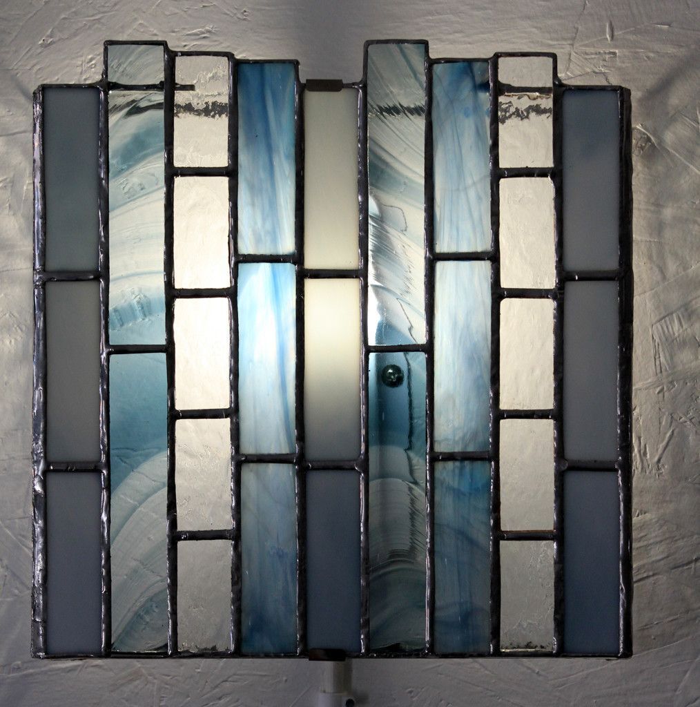 Applique murale carrée Tiffany