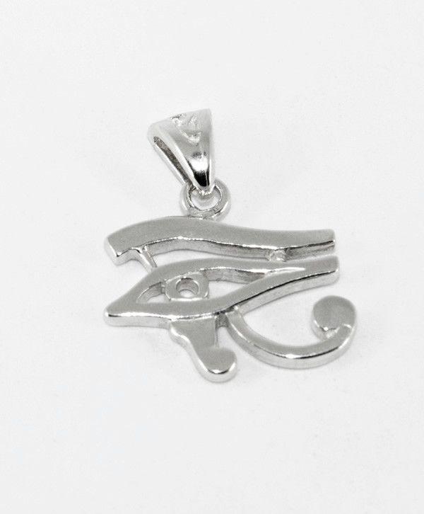 Pendentif Oeil d'Horus argent massif