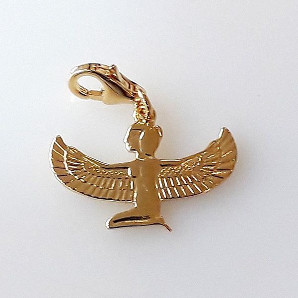 Bracelet Charms déesse Isis plaqué or