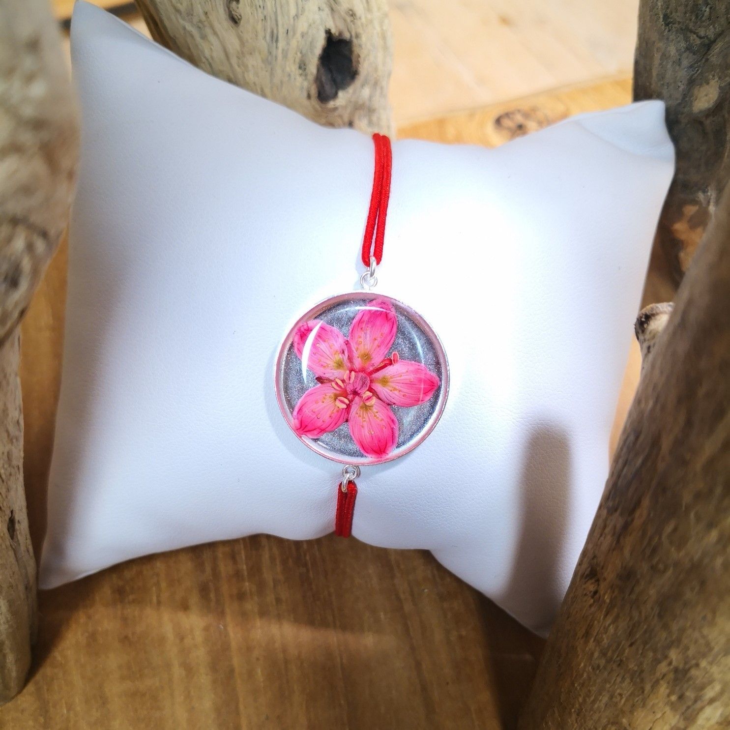 Bracelet Parnassie des Marais Garance