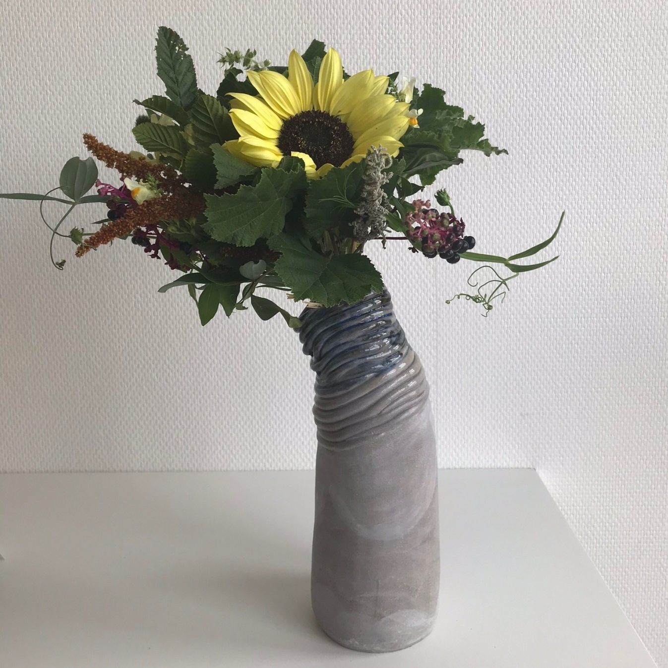 Vase gris