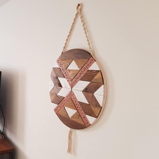 Tableau décoratif en V