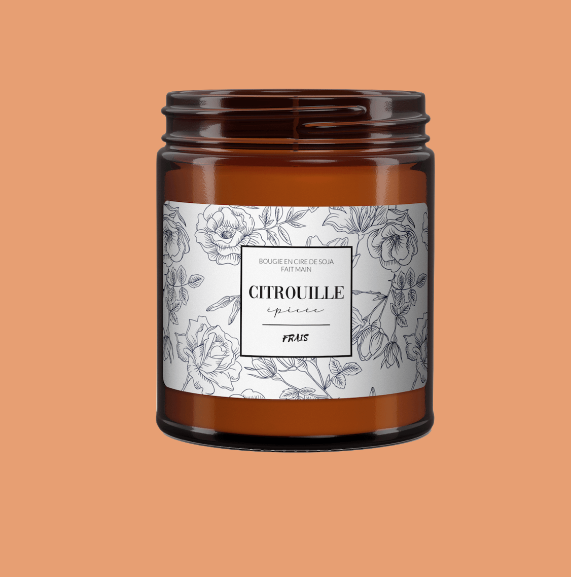 Bougie parfumée | citrouille épicée