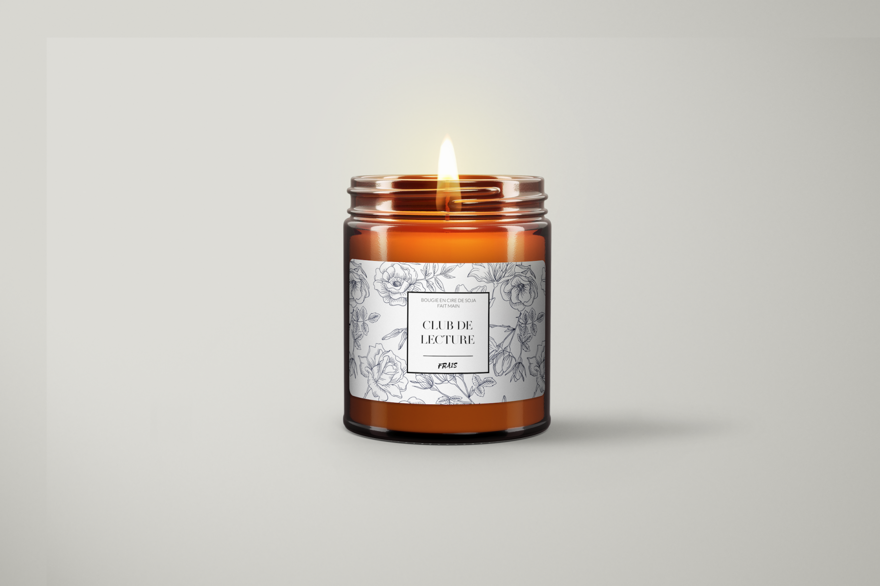 Bougie parfumée | Club de Lecture