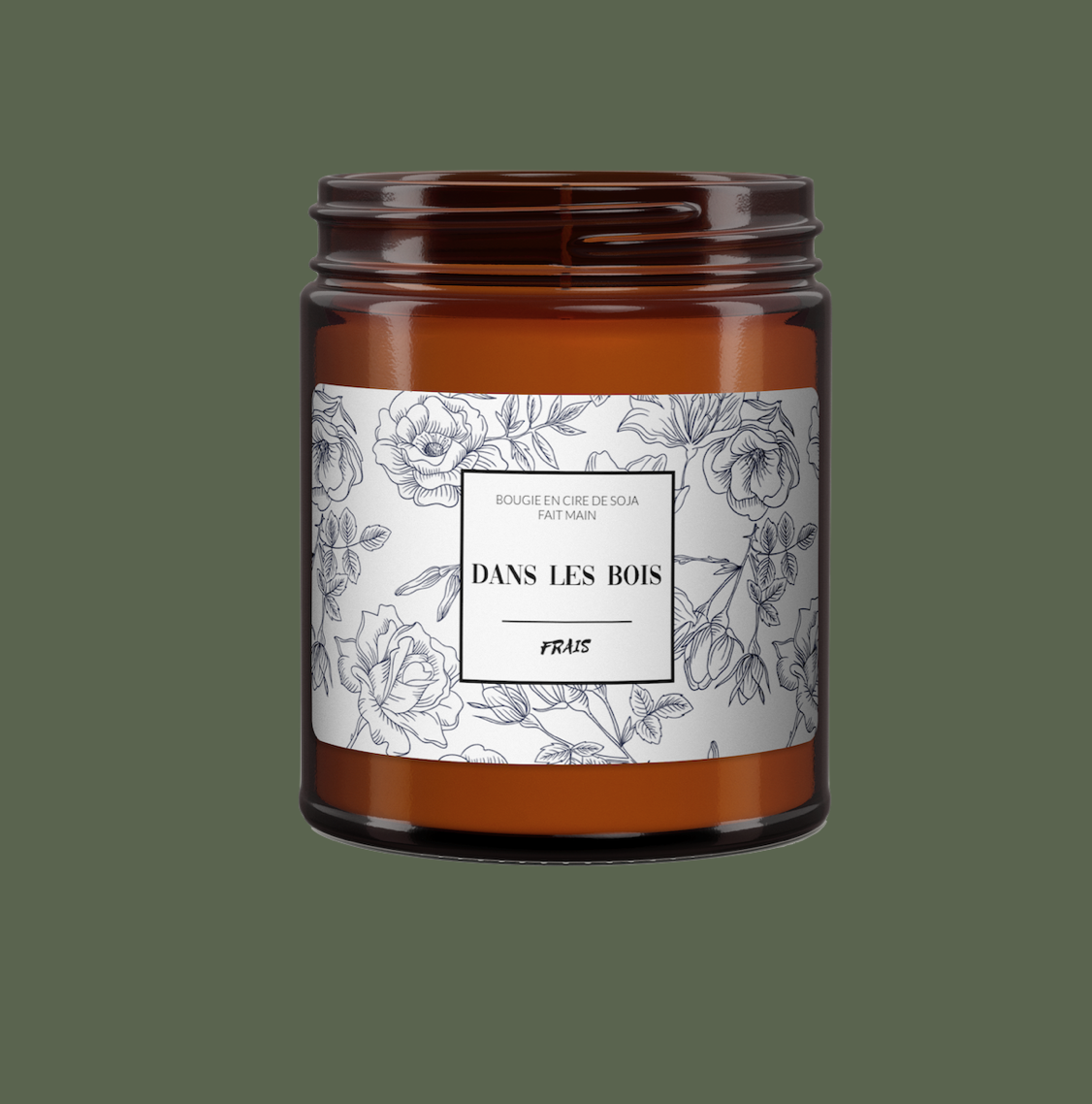 Bougie parfumée | dans les bois
