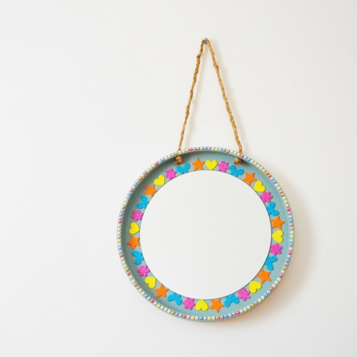 Miroir rond pour chambre d'enfant