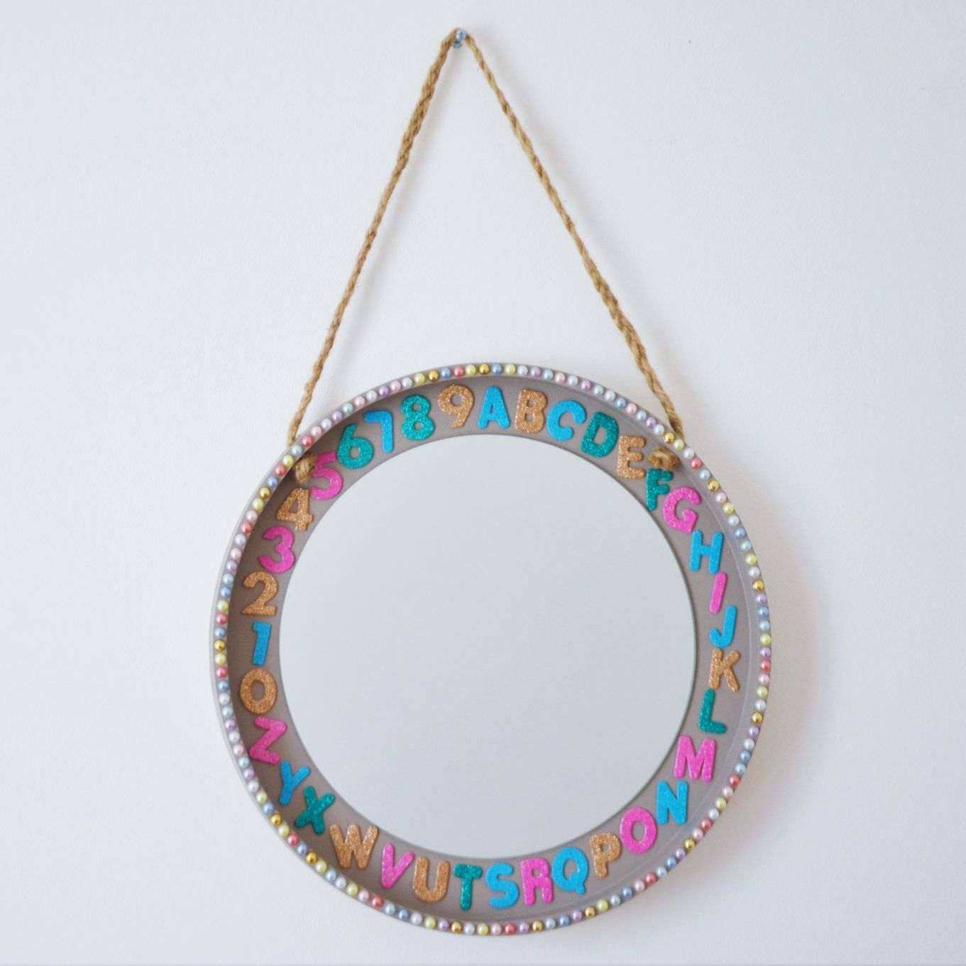 Miroir rond chambre enfant
