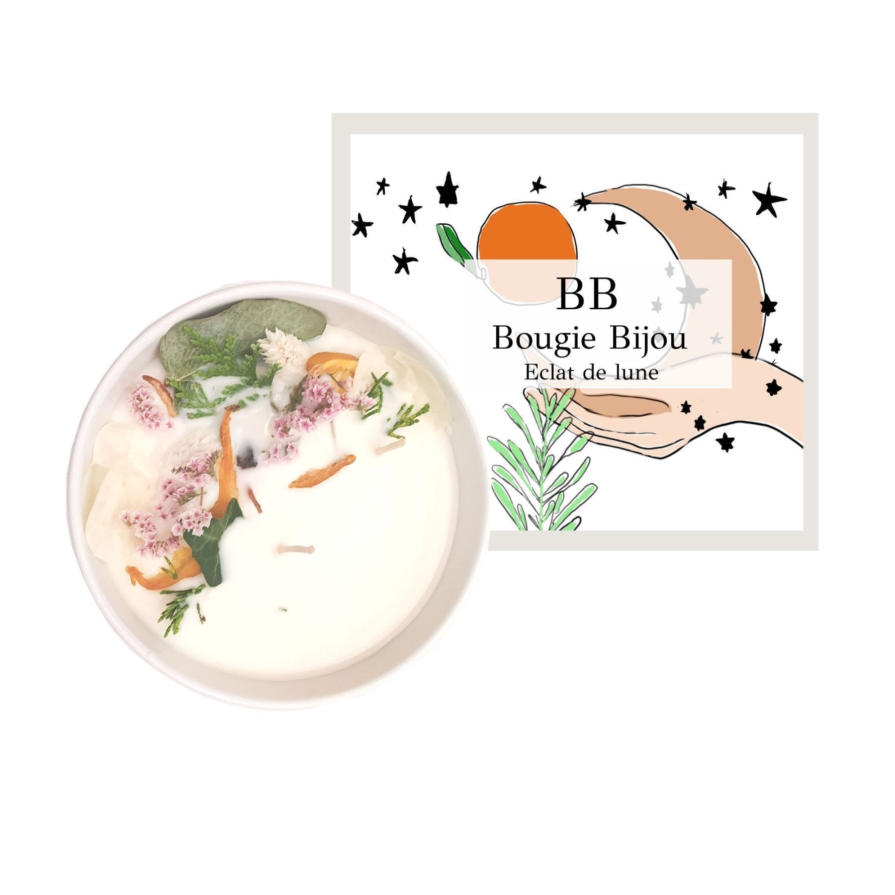 Bougie Bijou Éclat de lune