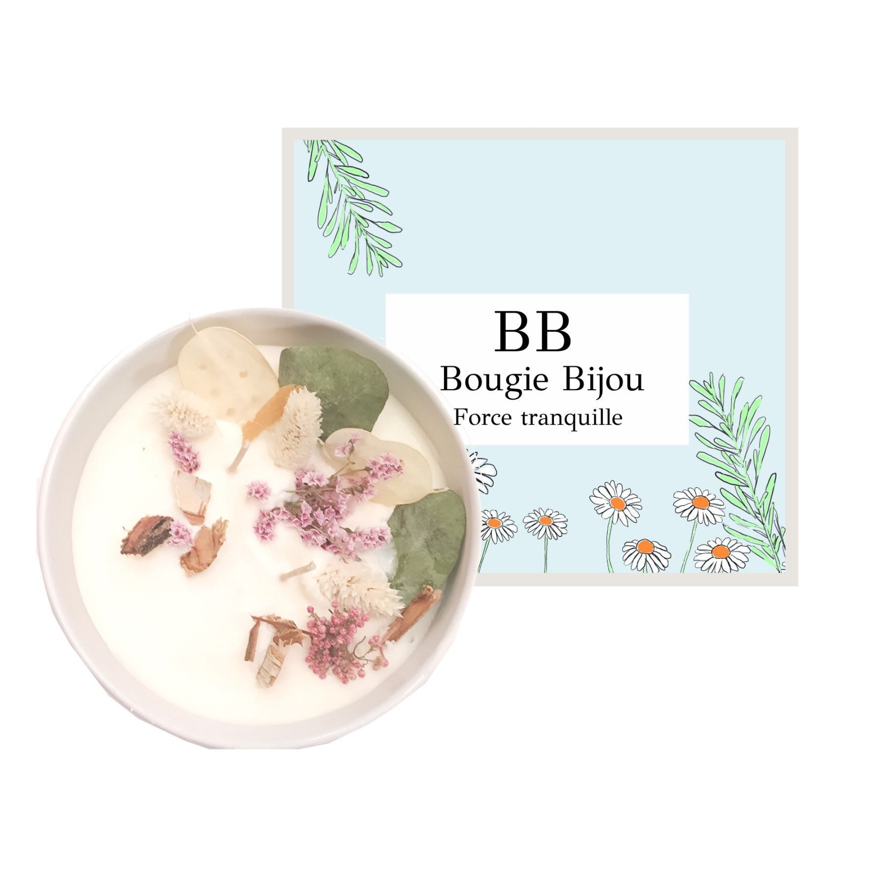 Bougie Bijou Force tranquille