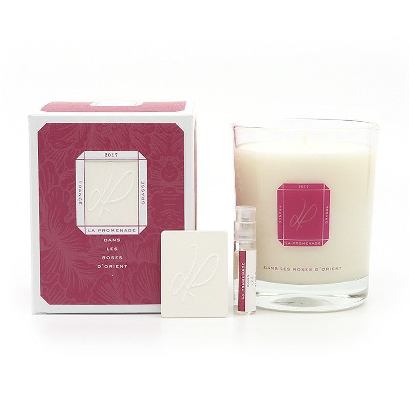 Dans les roses d'Orient - bougie parfumée