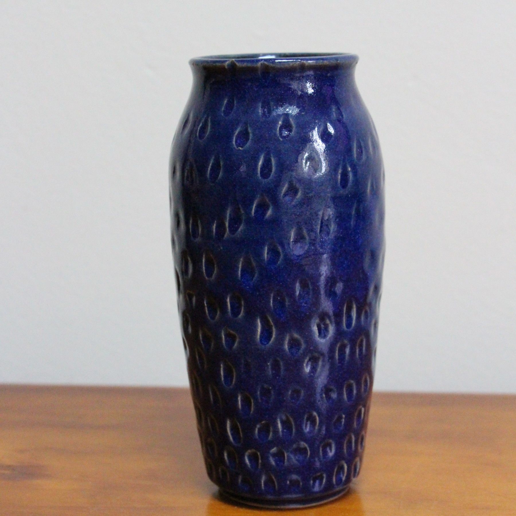 Vase bleu nuit