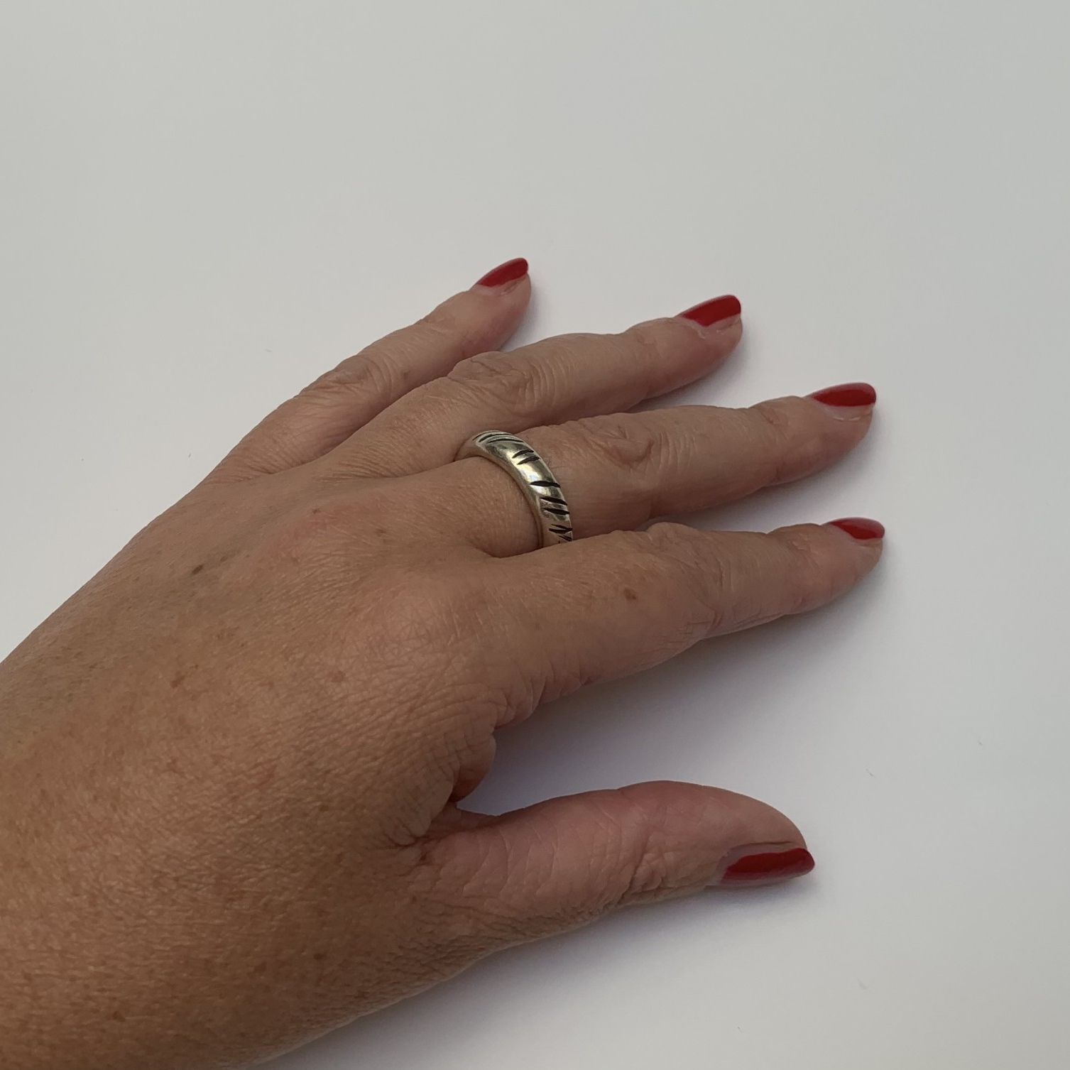 Bague Tribal Act I, mixte, argent