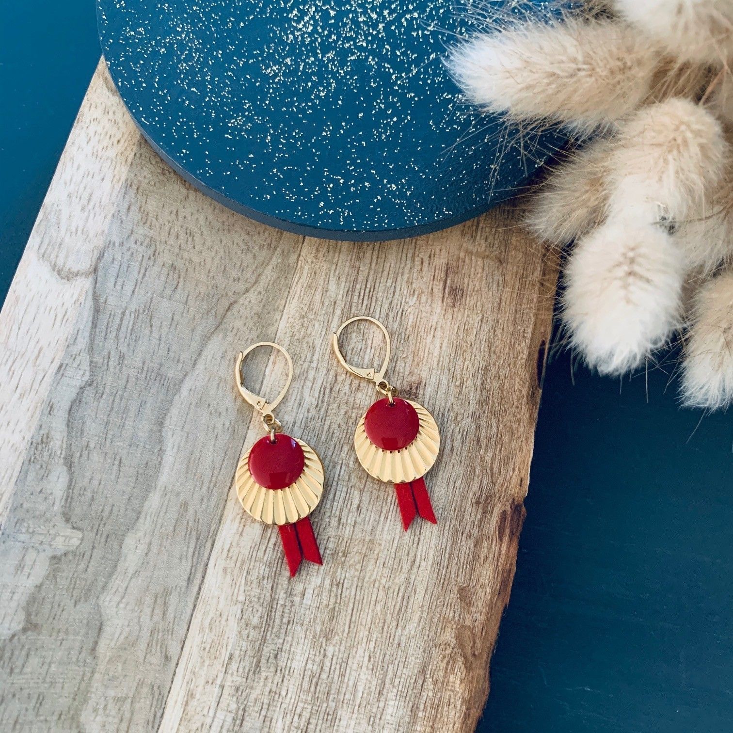 Boucles d'oreilles Laïka