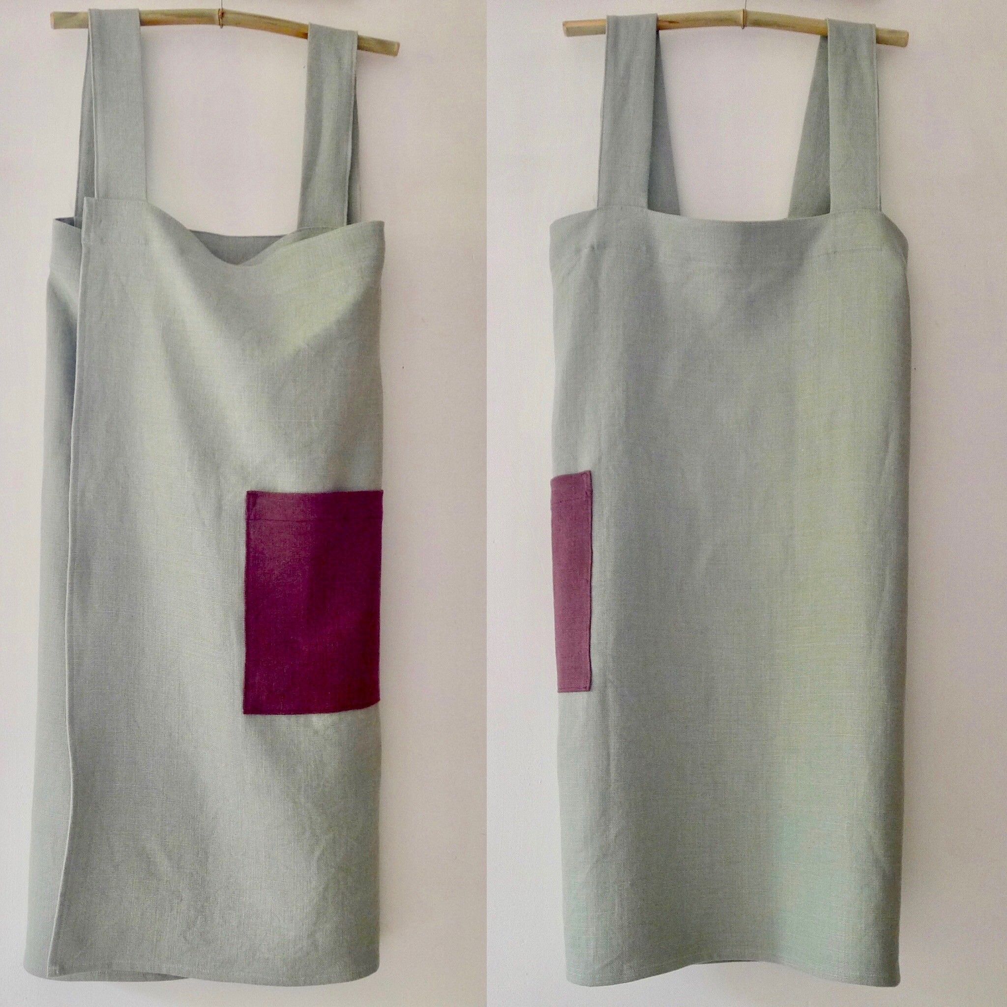 Tablier Pinafore Vert