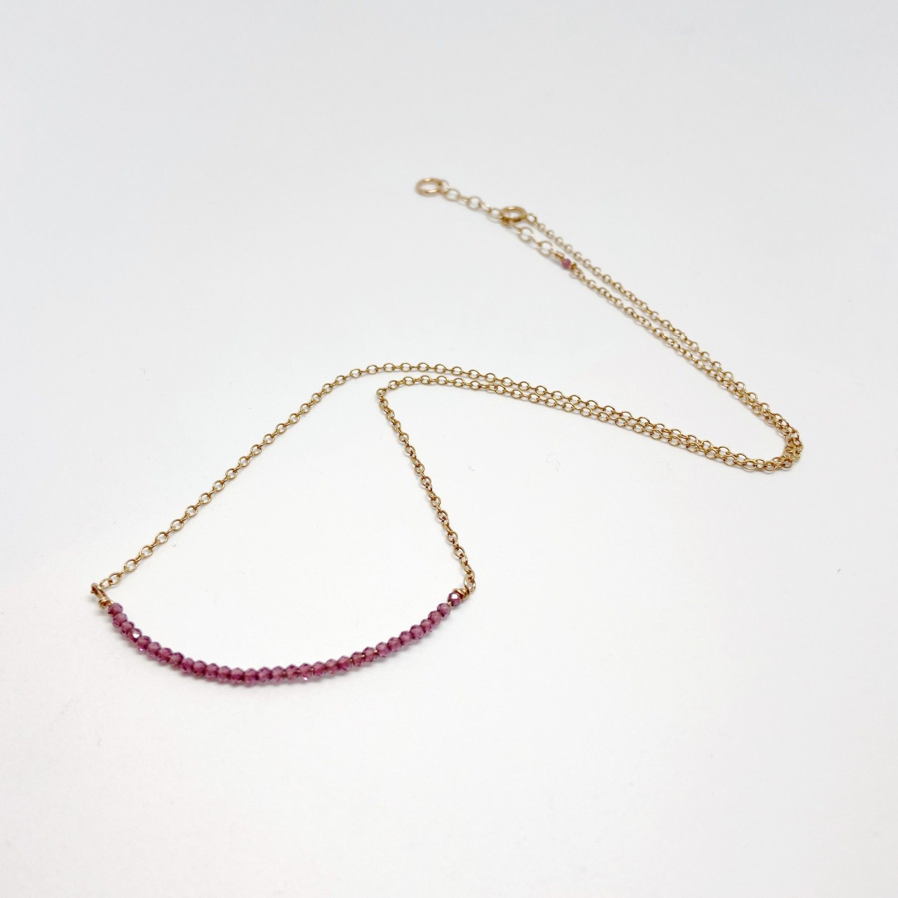 Collier Afrodita Grenat