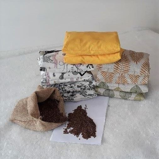 Bouillote sèche aux graines de lin bio