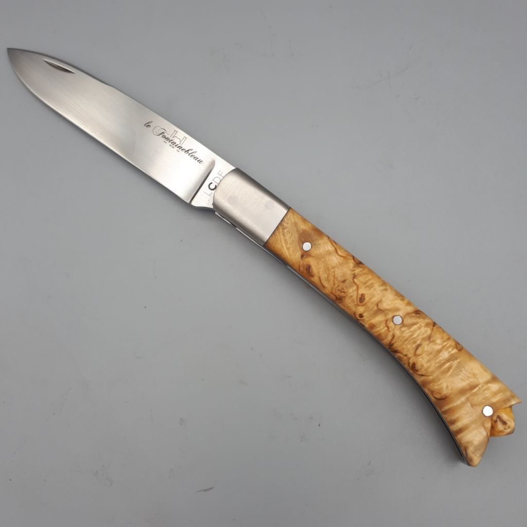 Couteau Fontainebleau Mitres & Bouleau madré