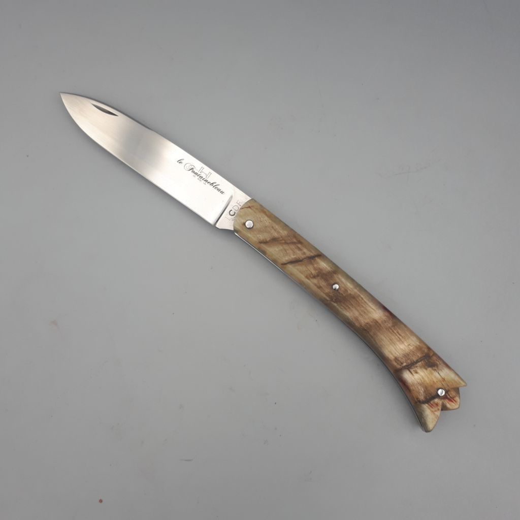 Couteau Fontainebleau corne de bélier