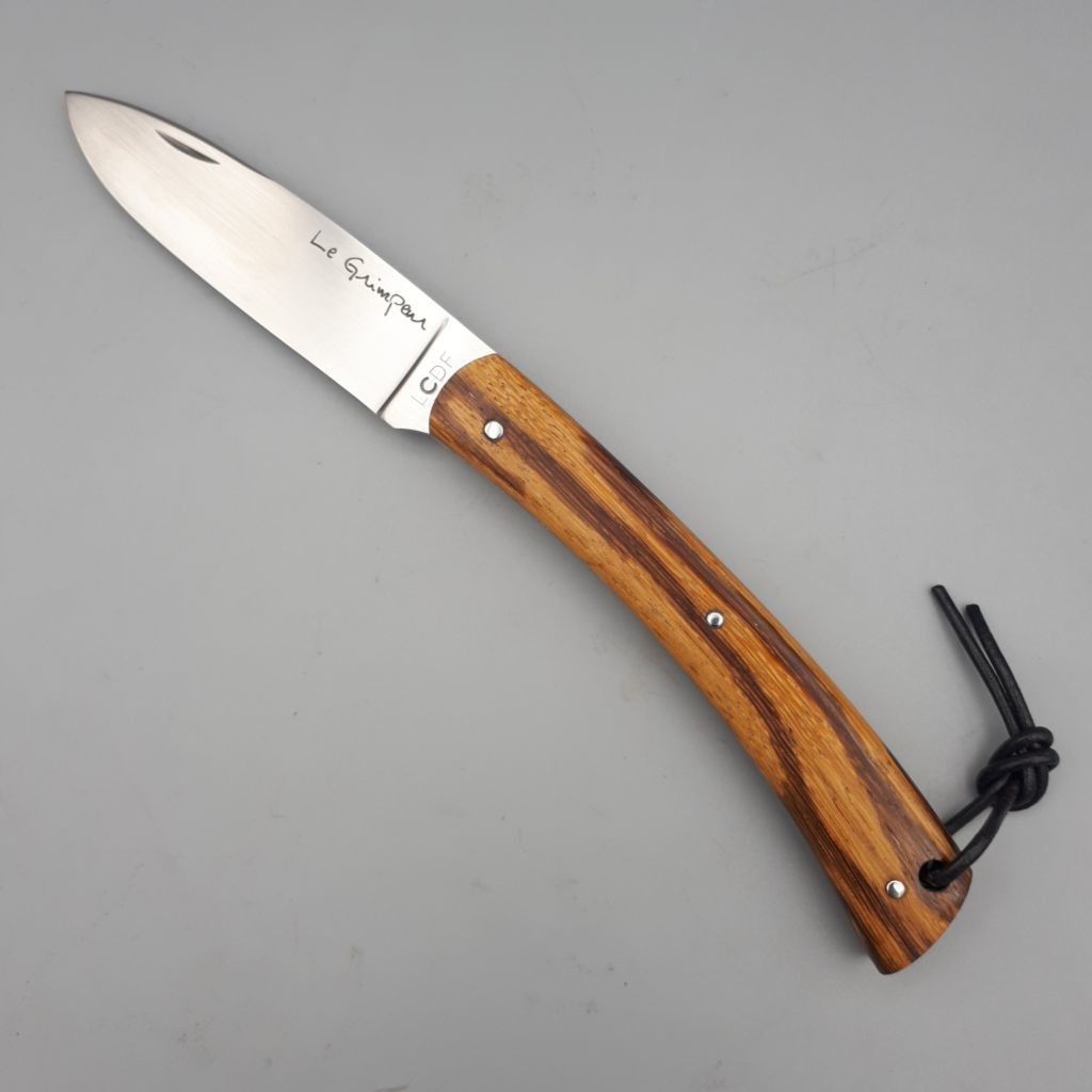 Couteau Grimpeur bois serpent