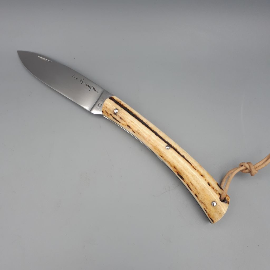 Couteau Grimpeur bois de cerf