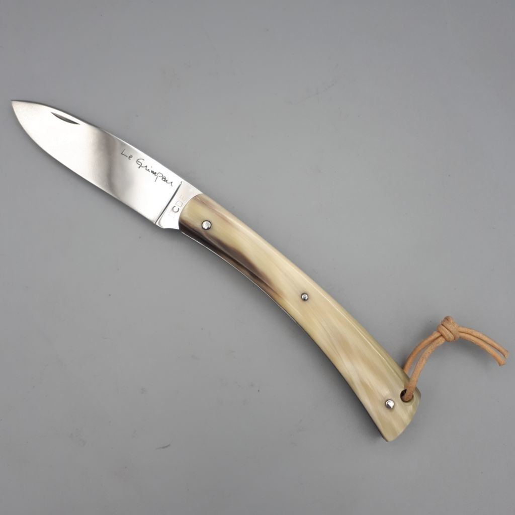 Couteau Grimpeur corne de zébu