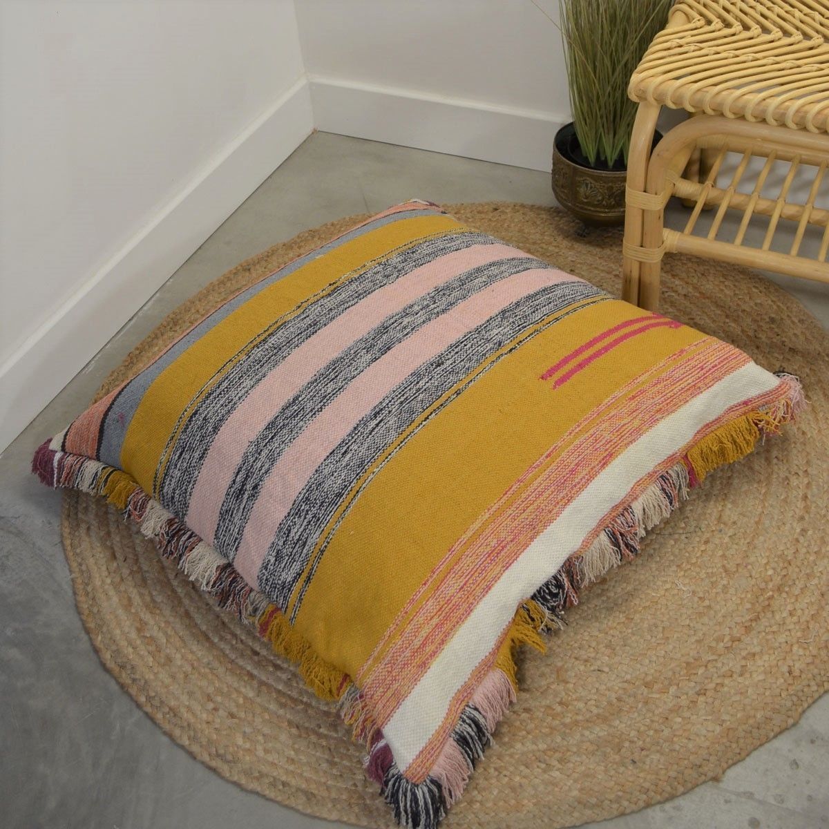 Coussin de sol XXL garni