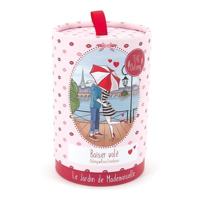 Thé oolong Baiser Volé - Rose, framboise