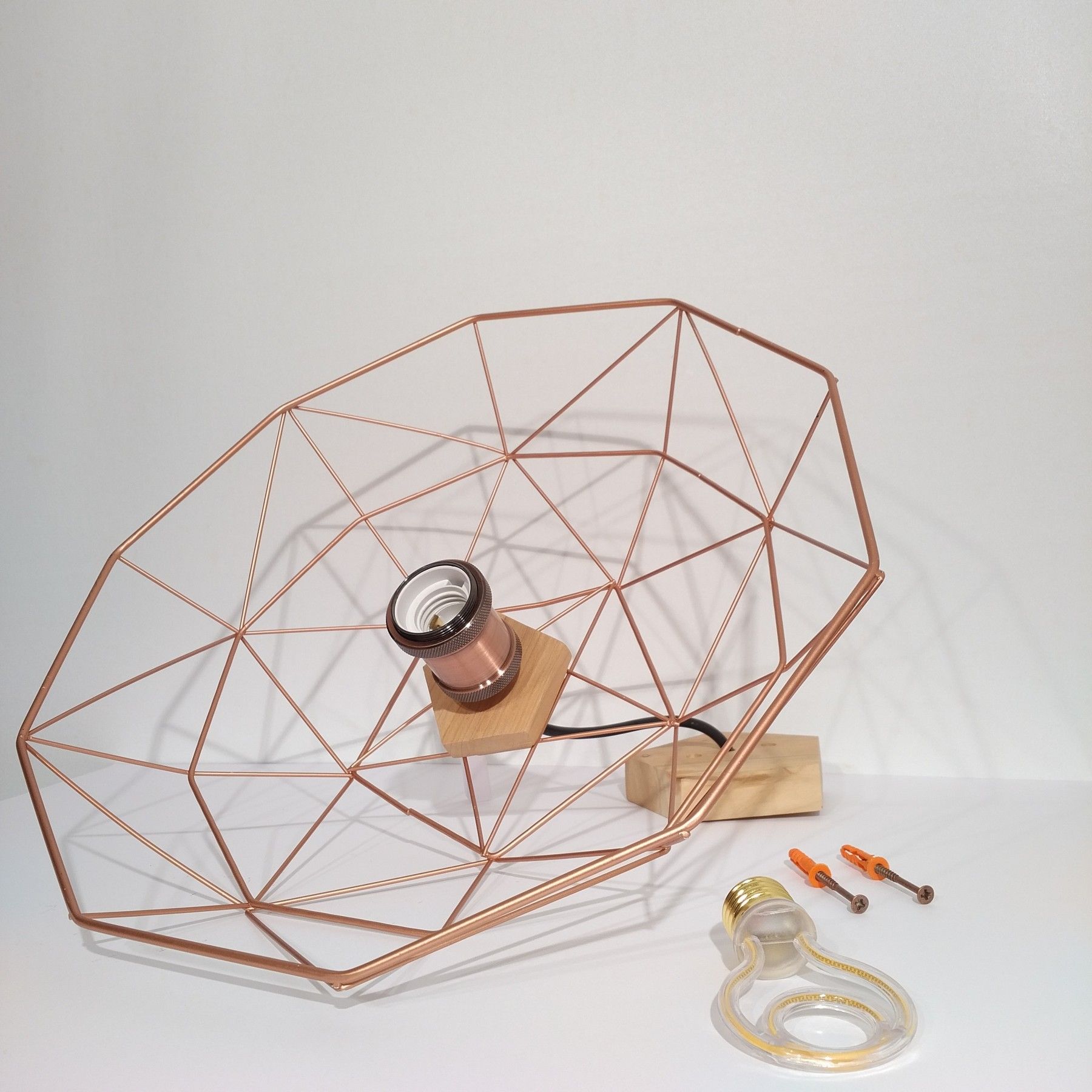 Luminaire - Collection metal et cyprès