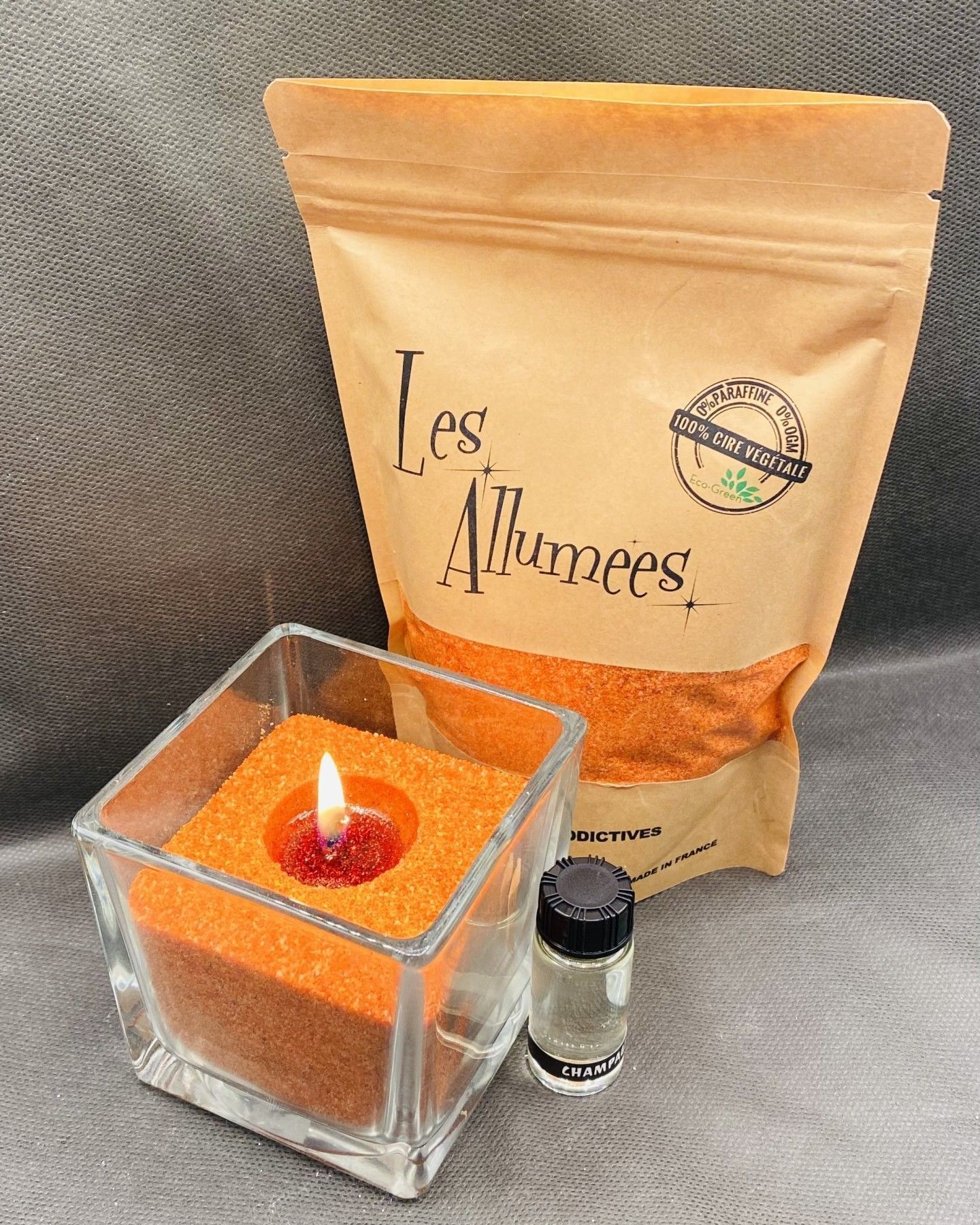 SABLE DE BOUGIE-Orange sunset