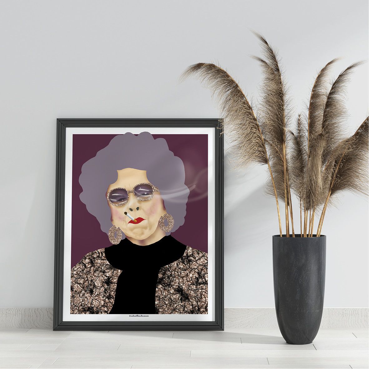 La grand-mère bling-bling