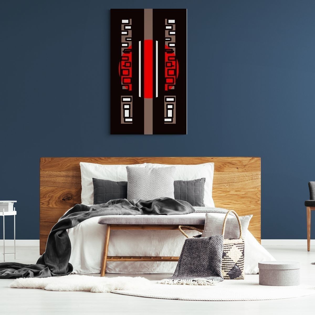 Tableau Soleil couchant