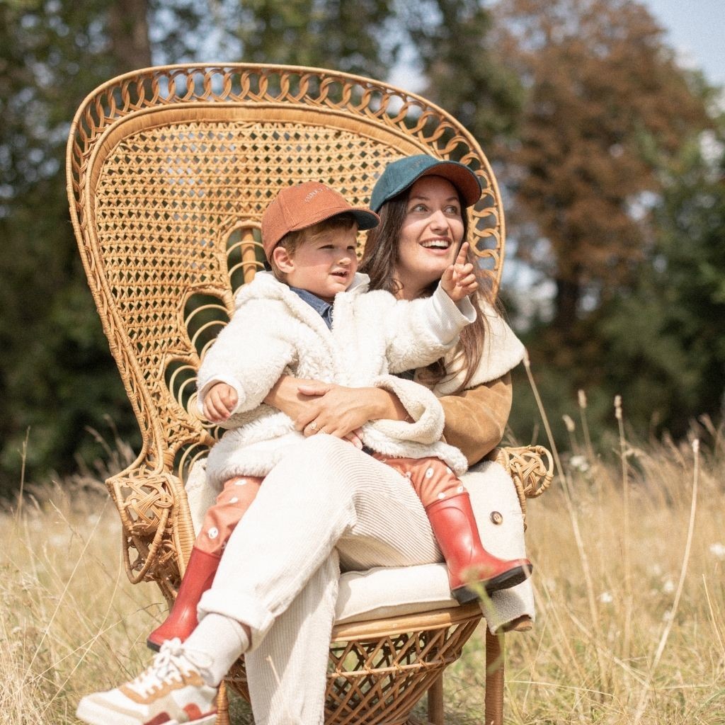 Casquette bébé enfant velours Tornade