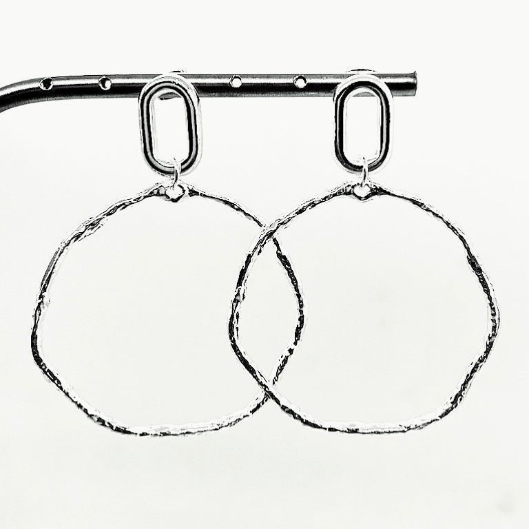 Boucles d'oreilles Rose