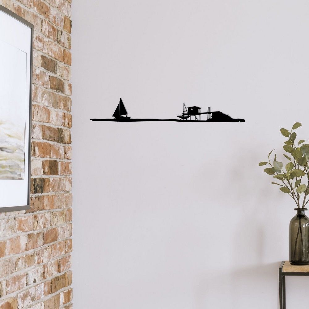 Pêcherie et voilier