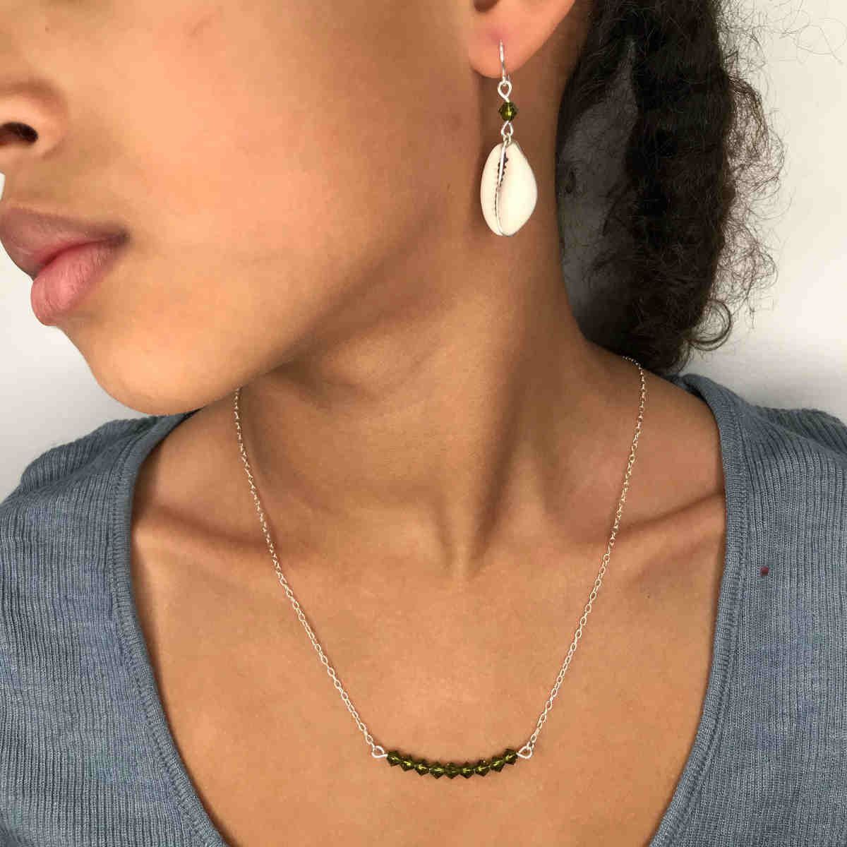 Collier cristaux Swarovski - Nicole