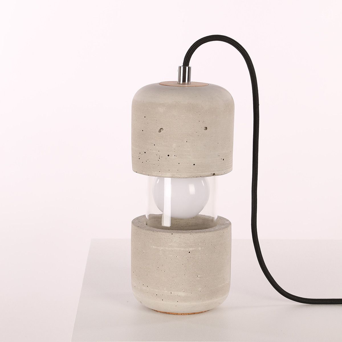 Lampe Capsule - Gris