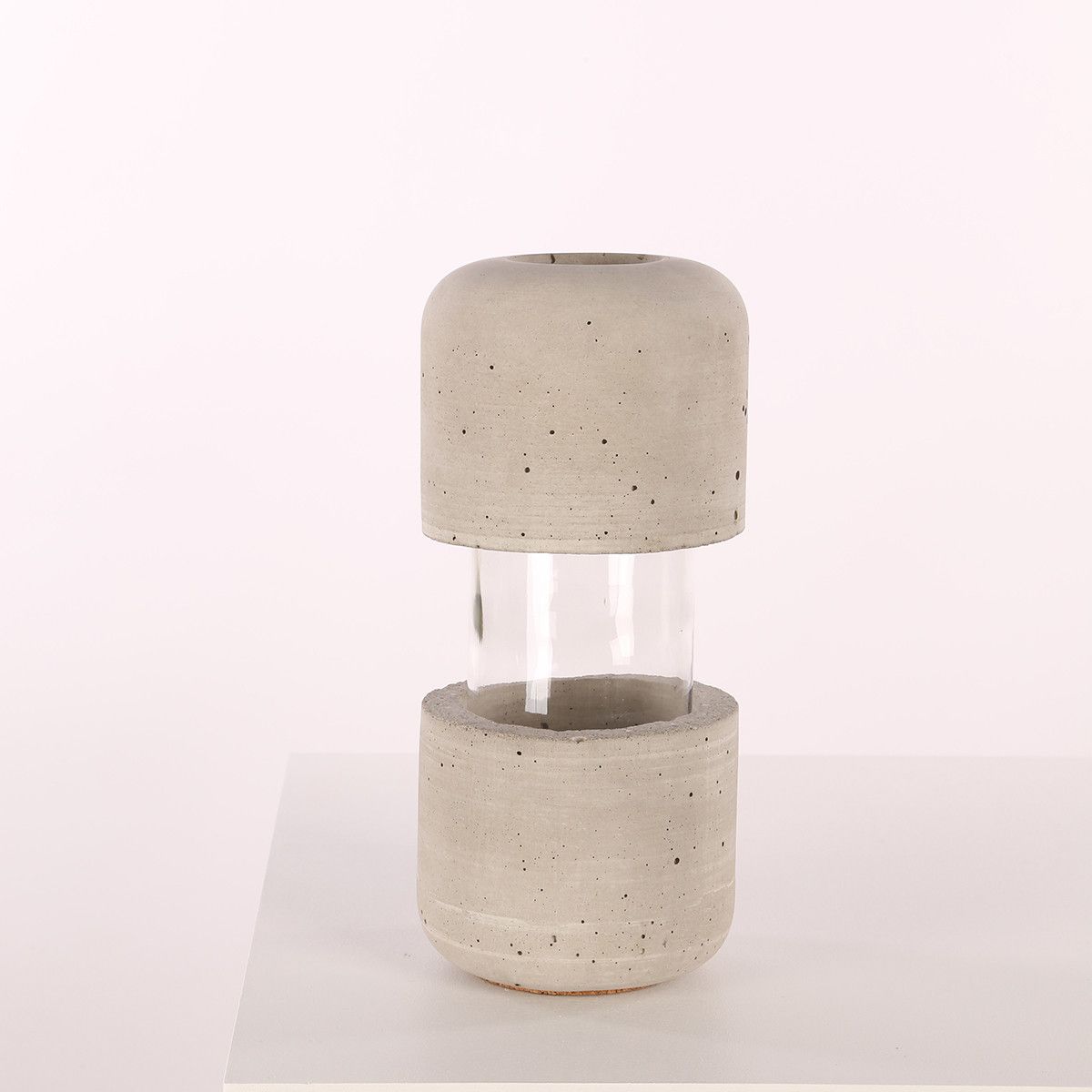 Vase Capsule - Gris