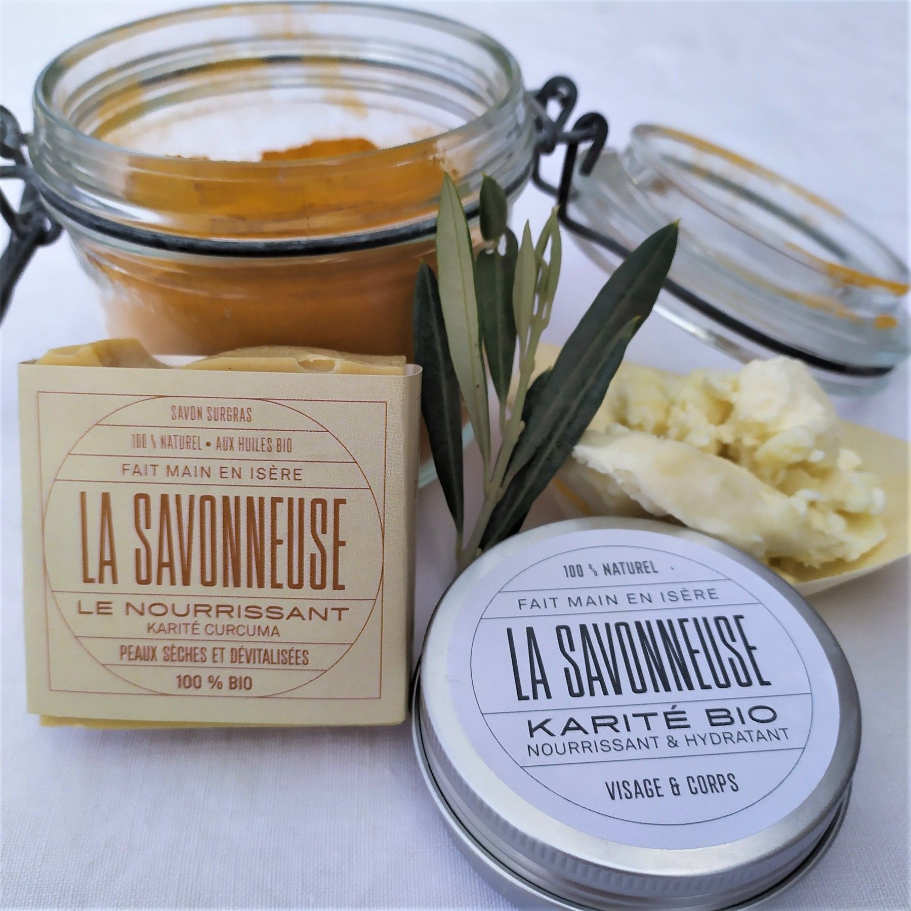 Adieu peau sèche by La Savonneuse