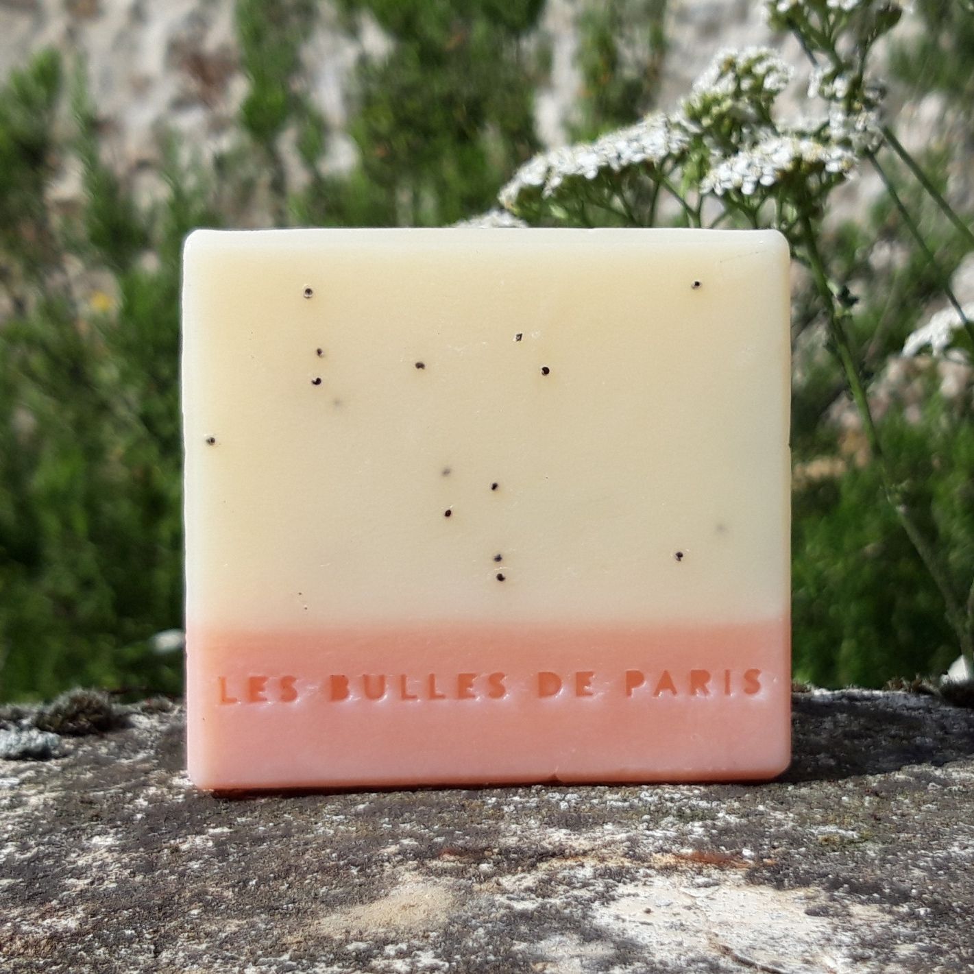 Savon surgras exfoliant Pavot - Senteur Fleur de Gardénia