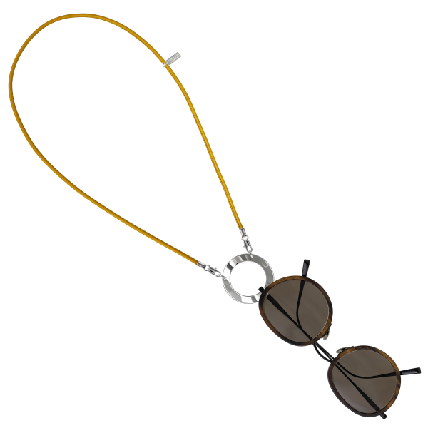 Bijou porte lunette cuir cousu PPL1 - L'Atelier des Créateurs