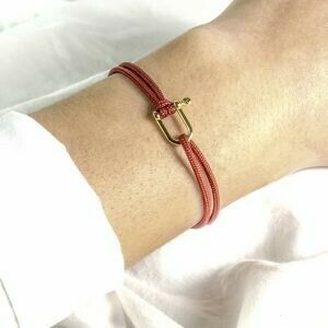 Bracelet Louis Vuitton, Idylle, breloques, gold yellow, white gold