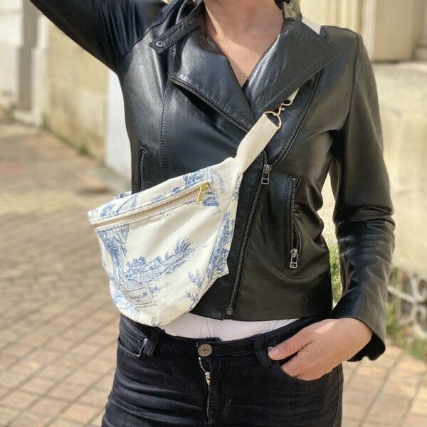 Agathe, le sac banane en lin