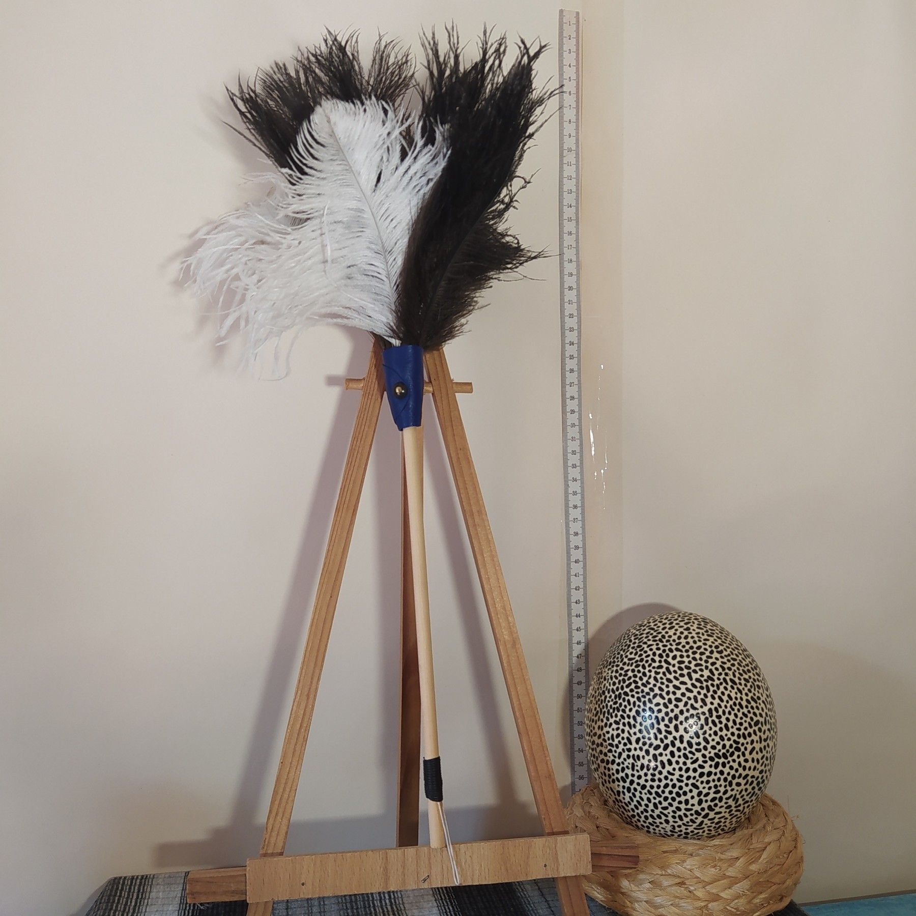 Plumeau en plumes d'autruche collection Sultan