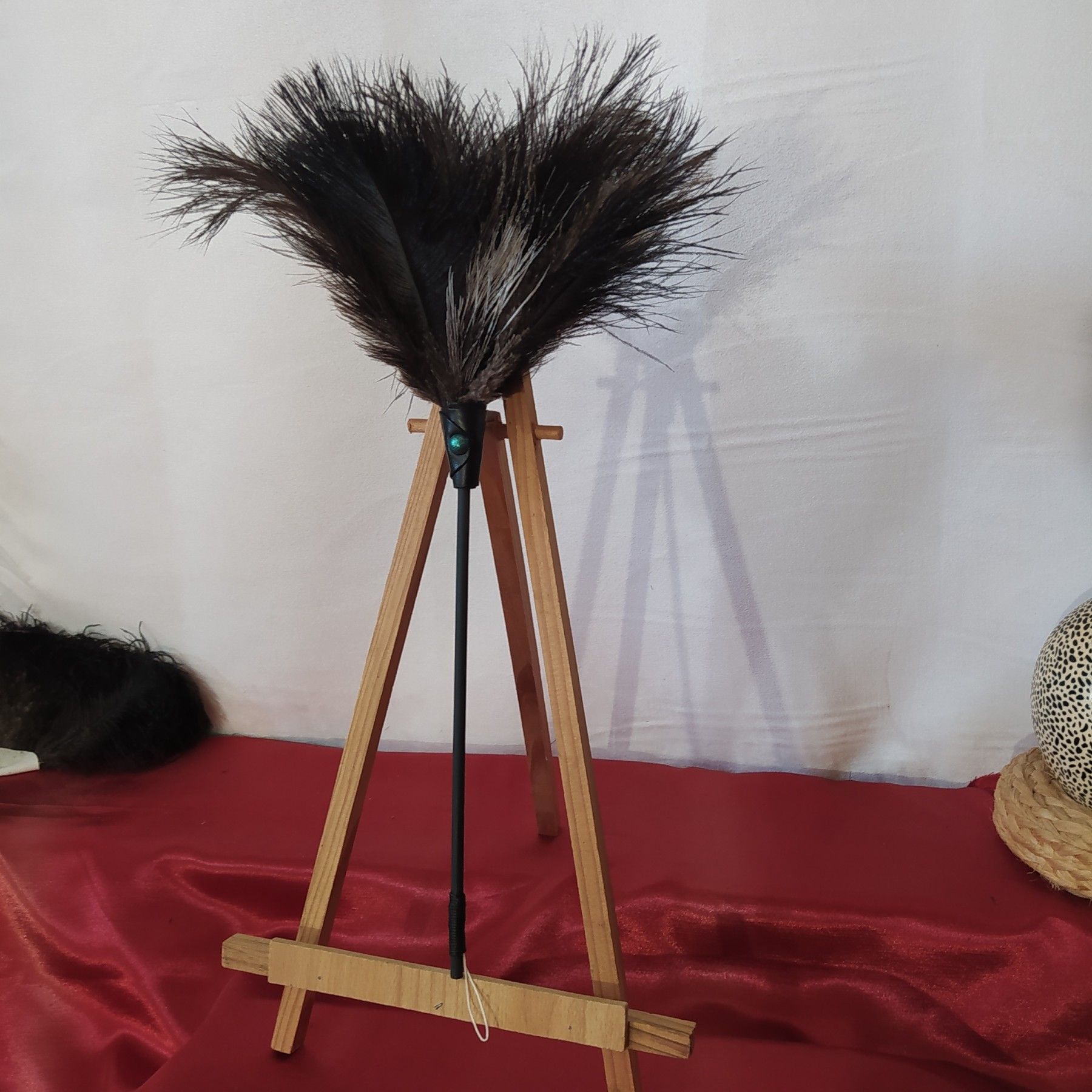 Plumeau en plumes d'autruches, collection Saphir