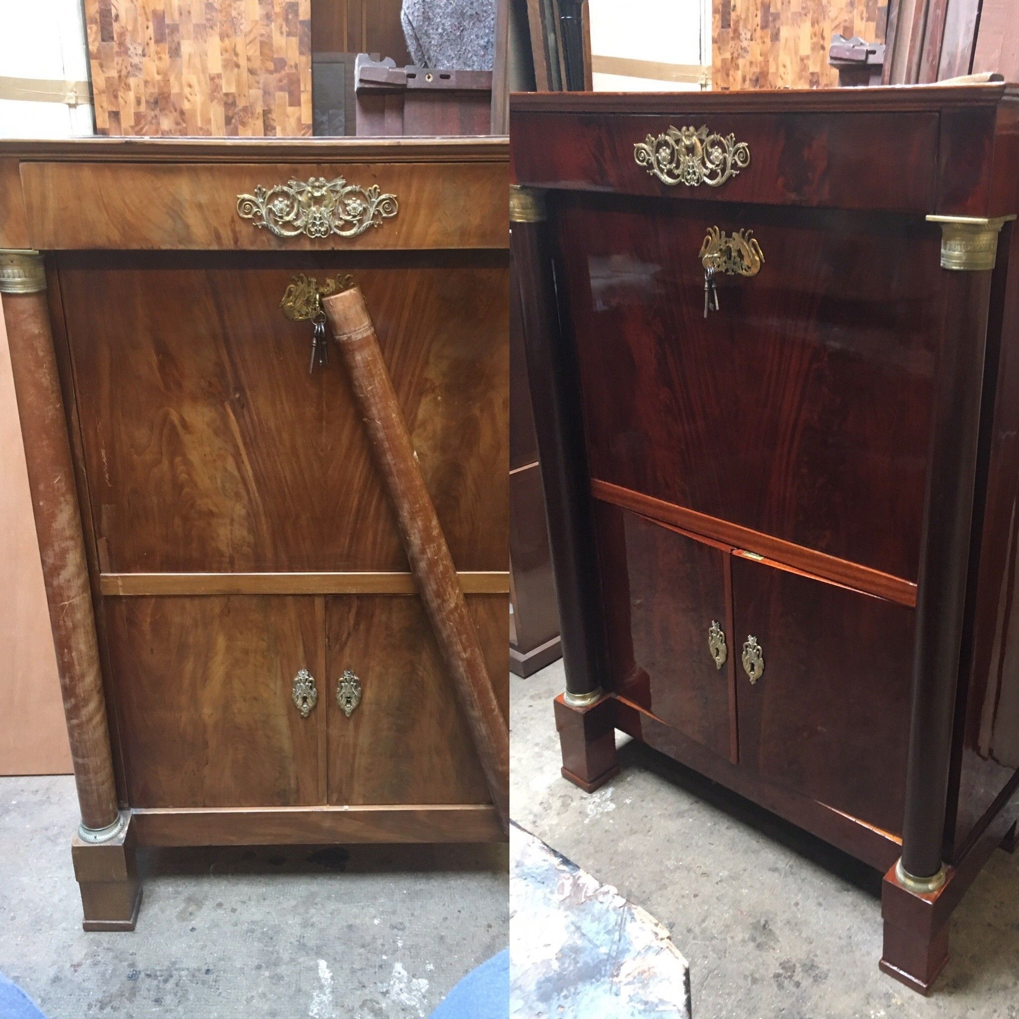 Stage de restauration de meubles anciens